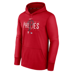 Mikina s kapucí MLB Philadelphia Phillies Authentic Collection Pre Game Therma Hoodie Nike