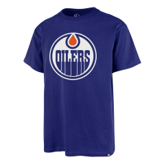 Tričko NHL Edmonton Oilers Team Logo Echo '47 Brand - Blue