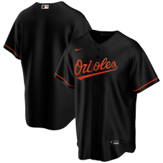 Dres MLB Baltimore Orioles Alternate Replica Jersey Nike - Black
