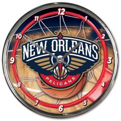 Nástěnné hodiny NBA New Orleans Pelicans WinCraft Brand