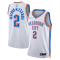 Dres NBA Oklahoma City Thunder Shai Gilgeous-Alexander Association Edition Swingman Jersey Nike White