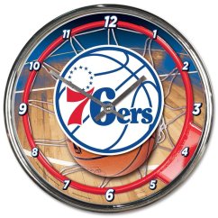 Nástěnné hodiny NBA Philadelphia 76ers WinCraft Brand