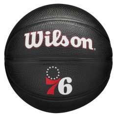 Mini basketbalový míč NBA Philadelphia 76ers Tribute Size 3 Wilson