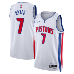 Dres NBA Detroit Pistons Killian Hayes Association Edition Swingman Jersey Nike White