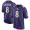 Dres NFL Baltimore Ravens Lamar Jackson #8 Game Jersey Nike - Purple