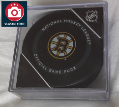 Oficiální game puk NHL Boston Bruins - InGlasCo