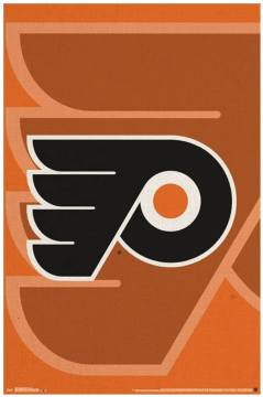 Plakát NHL Philadelphia Flyers Team Logo Trends International Brand