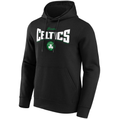 Mikina s kapucí NBA Boston Celtics Word Arch Graphic Fanatics Branded Black