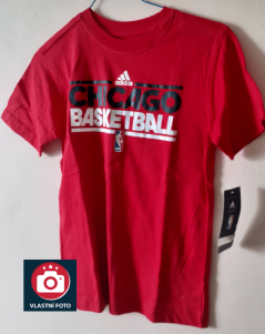 Dětské tričko NBA Chicago Bulls Adidas - Red