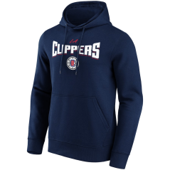 Mikina s kapucí NBA Los Angeles Clippers Word Arch Graphic Fanatics Branded Navy