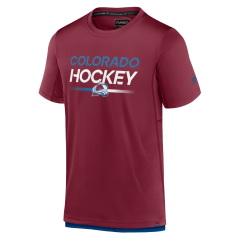 Tričko NHL Colorado Avalanche Authentic Pro Locker Room Fanatics Branded - Burgundy