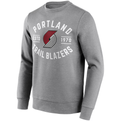 Mikina NBA Portland Trail Blazers True Classic Graphic Sweatshirt Fanatics Branded Gray