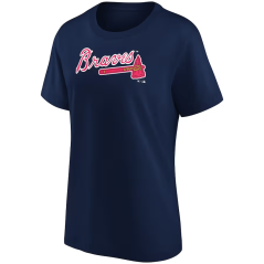 Dámské tričko MLB Atlanta Braves Primary Logo Graphic Fanatics Branded Navy