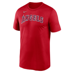 Tričko MLB Los Angeles Angels New Legend Wordmark Nike - Red