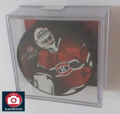 Oficiální sběratelský puk NHL Carey Price Montreal Canadiens NHLPA - InGlasCo