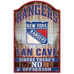Dřevěná nástěnná cedule NHL New York Rangers WinCraft Brand
