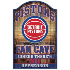 Dřevěná nástěnná cedule NBA Detroit Pistons WinCraft Brand