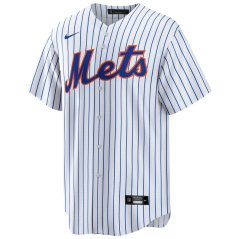 Dres MLB New York Mets Home Replica Jersey Nike - Pinstripe