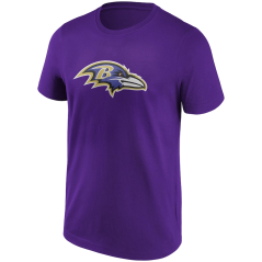 Tričko NFL Baltimore Ravens Primary Colour Logo Fanatics Branded Purple