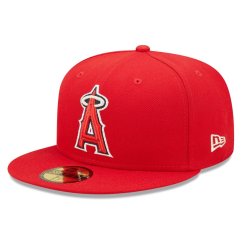 Kšiltovka MLB Los Angeles Angels Authentic On Field Game 59FIFTY Fitted New Era Red