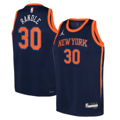Dětský dres NBA New York Knicks Julius Randle Statement Edition Swingman Jersey Jordan Navy