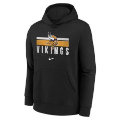 Dětská mikina s kapucí NFL Minnesota Vikings Team Stripes Nike
