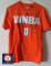 Unisex tričko WNBA Logo Adidas - Orange