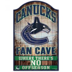 Dřevěná nástěnná cedule NHL Vancouver Canucks WinCraft Brand