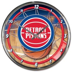Nástěnné hodiny NBA Detroit Pistons WinCraft Brand