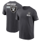 Tričko NFL Las Vegas Raiders Blitz Team Essential Cotton Nike Gray