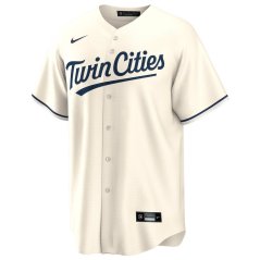 Dres MLB Minnesota Twins Twin Cities Alternate Replica Jersey Nike - Cream
