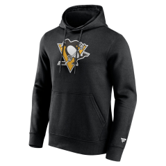 Mikina s kapucí NHL Pittsburgh Penguins Primary Logo Fanatics Branded - Black