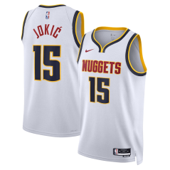 Dres NBA Denver Nuggets Nikola Jokić Association Edition Swingman Jersey Nike White