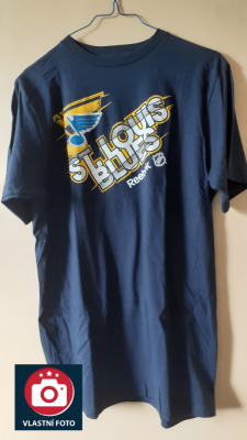Tričko NHL St. Louis Blues Recent Collection Reebok - Dark Blue