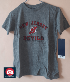 Dětské tričko NHL New Jersey Devils Vintage Gear For Sports - Gray