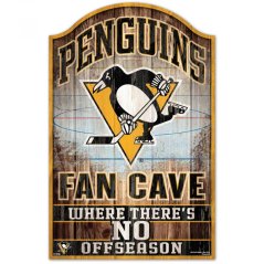 Dřevěná nástěnná cedule NHL Pittsburgh Penguins WinCraft Brand
