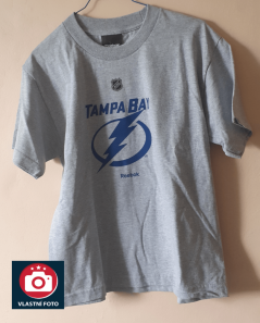 Tričko NHL Tampa Bay Lightning Team Logo Reebok - Gray