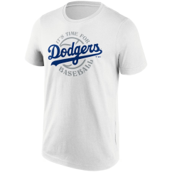 Tričko MLB Los Angeles Dodgers Hometown Graphic Fanatics Branded White