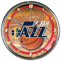Nástěnné hodiny NBA Utah Jazz WinCraft Brand