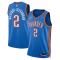 Dres NBA Oklahoma City Thunder Shai Gilgeous-Alexander Icon Edition Swingman Jersey Nike Blue