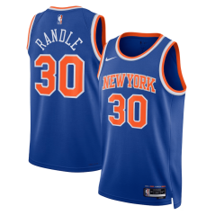 Dres NBA New York Knicks Julius Randle Icon Edition Swingman Jersey Nike Blue