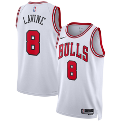 Dres NBA Chicago Bulls Zach Lavine Association Edition Swingman Jersey Nike White