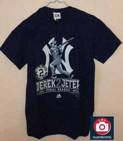 Tričko MLB New York Yankees Derek Jeter Final Season Majestic - Navy