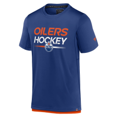 Tričko NHL Edmonton Oilers Authentic Pro Locker Room Fanatics Branded - Blue