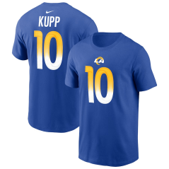 Tričko NFL Los Angeles Rams Cooper Kupp #10 Player Name & Number Nike