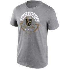 Tričko NHL Vegas Golden Knights Block Party Fanatics Branded Gray