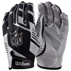 Rukavice NFL Stretch Fit Receivers Wilson - Silver