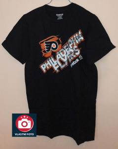 Tričko NHL Philadelphia Flyers Recent Collection Reebok - Black