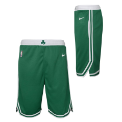 Dětské basketbalové trenýrky NBA Boston Celtics Icon Edition Swingman Nike Green