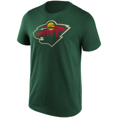 Tričko NHL Minnesota Wild Iconic Primary Colour Logo Fanatics Branded Green